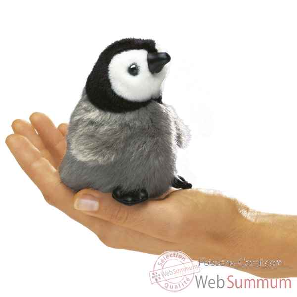 Marionnette Mini bebe pinguin empereur  -2680 -1
