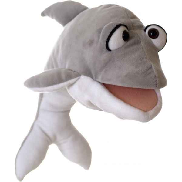 Marionnette à main ventriloque alfons le dauphin Living Puppets -W788