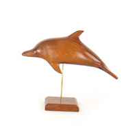 Video Lasterne - Les miniatures sur socle - Le dauphin en mer - 28 cm - Last-ADA028S-R