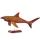 Lasterne - Les miniatures sur socle - Le requin en chasse - 50 cm - Last-ARE050S-R