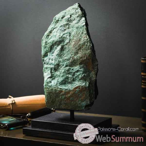 Fuchsite verte du bresil (brut) Objet de Curiosite -PUMI908-4