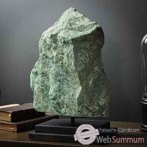 Fuchsite verte du bresil (brut) Objet de Curiosite -PUMI908-5
