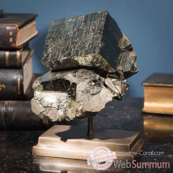 Pyrite gros cube (chine ) mm Objet de Curiosité -PUMI742-1