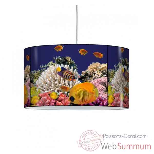 Lampe suspension faune marine récif de corail -FM1221SUS