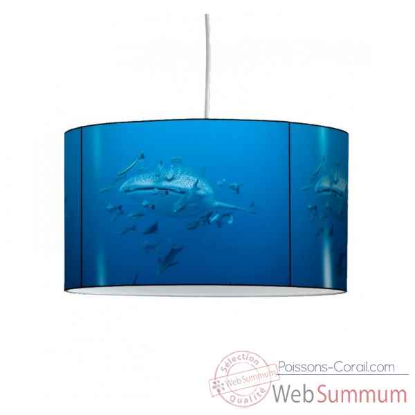 Lampe suspension faune marine requin baleine -FM1424SUS