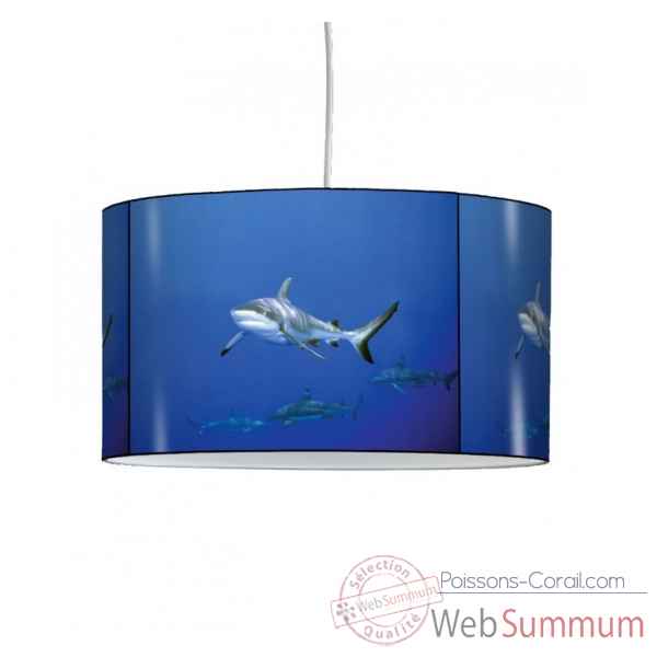 Lampe suspension faune marine requin -FM1216SUS